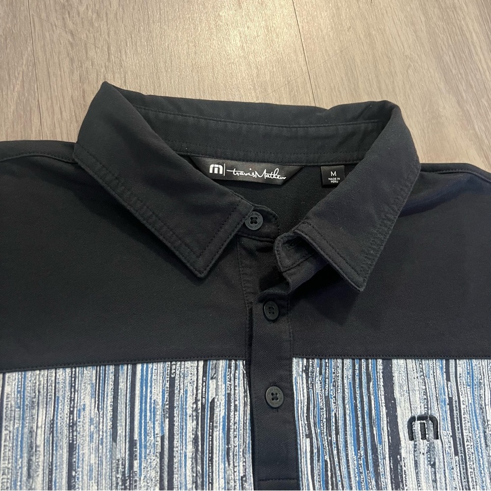 Travis Mathew Blue Men's Shirt